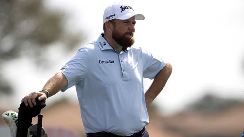 Shane Lowry is pictured on 5th hole tee during the third round of the Cognizant Classic 2026 at PGA National Resort And Spa on February 28, 2026 in Palm Beach Gardens, Florida. (Photo by Michael Pimentel/ISI Photos/ISI Photos via Getty Images)