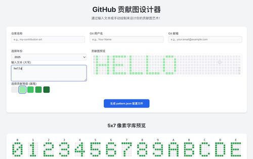 4 款 GitHub 大佬生成器，带真实提交的自定义贡献图 2