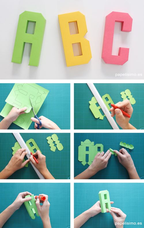 Abecedario-letras-de-papel-3d-paper-alphabet-letters