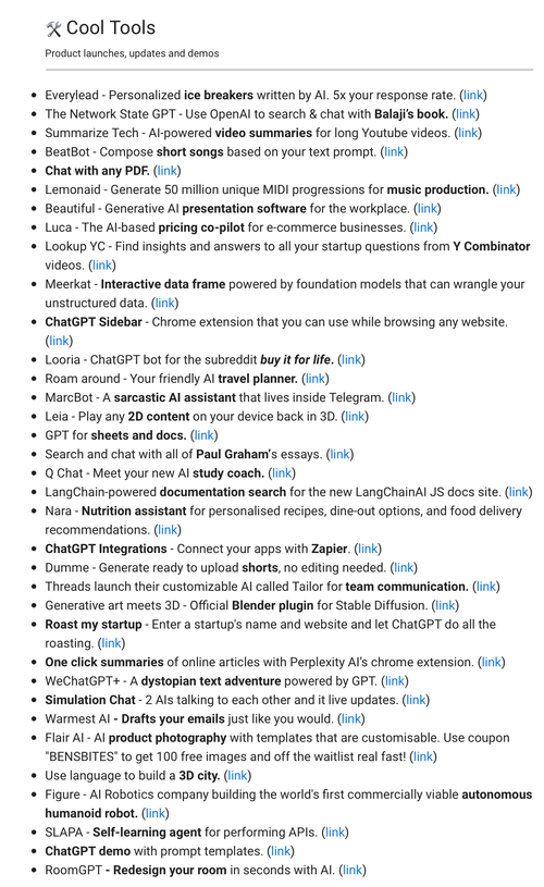 ChatGPT API 发布一天后出现的部分 AI 应用