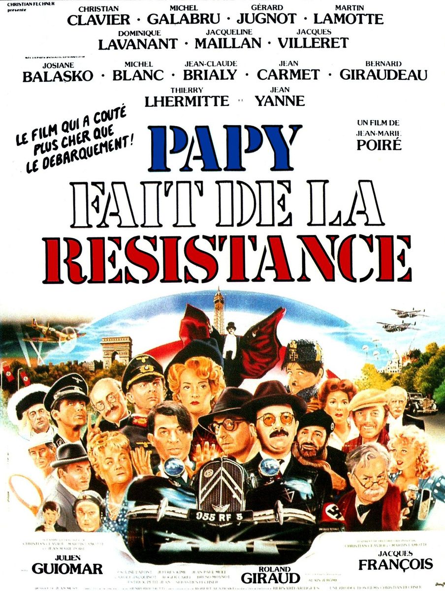 Affiches, posters et images de Papy fait de la résistance (1983)