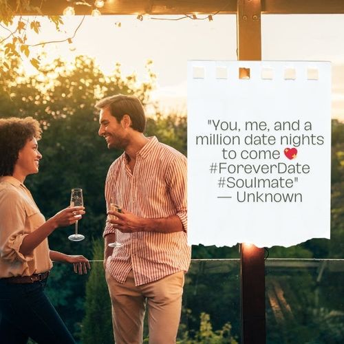 Sweet couple date captions for Instagram to highlight those romantic outings and adventures.