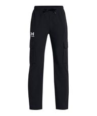 Under Armour 1386702-1-YSM UA B Icon Woven Pant Black YSM