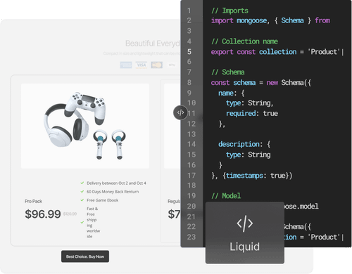 GemPages custom code