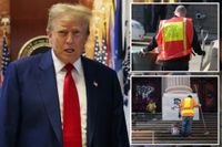 Donald Trump faces possible community service sentence – which could include trash pickup, graffiti cleanup: experts