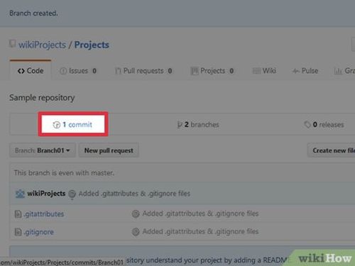 Step 7 Commit changes to your new branch.