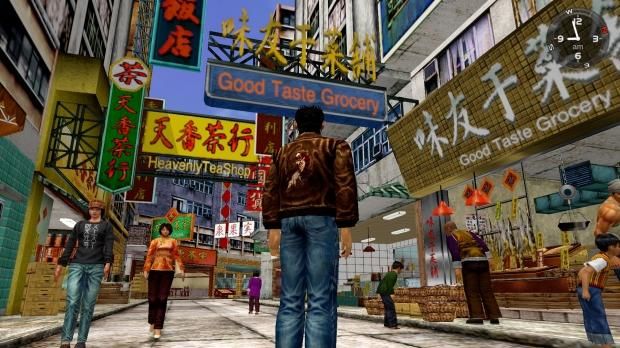 A street in Shenmue 1 & 2 Remaster
