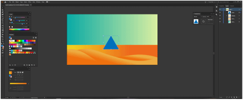 Illustrator Gold Gradient output 11