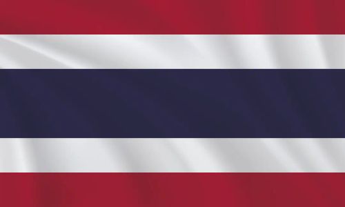 Flags of the World - 3:5 Ratio Thailand Flag