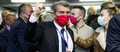 Joan Laporta, president of FC Barcelona