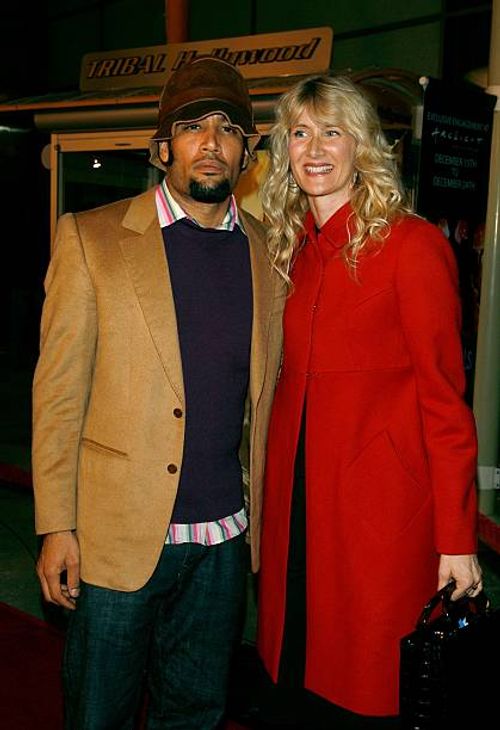 Actress Laura Dern and husband musician Ben Harper arrive at the Los Angeles premiere of Warner Independent's "The Painted Veil" held at Arclight...