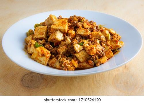 Mapo tofu with Chinese douban paste