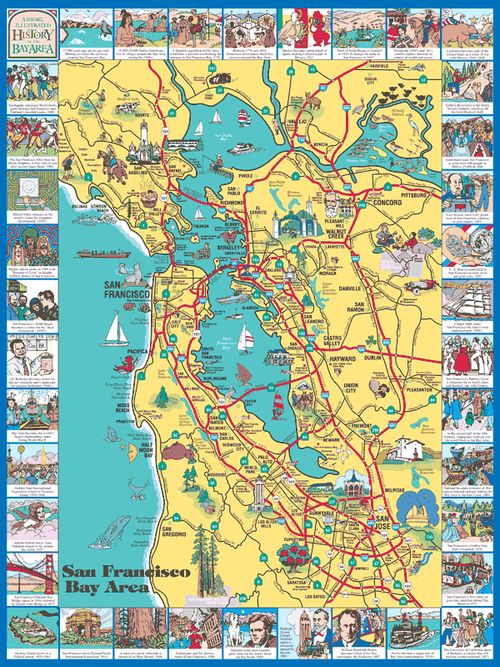 San Francisco Bay Area map