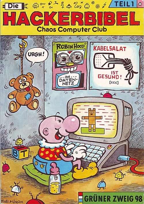 Deckblatt der Hackerbibel 1