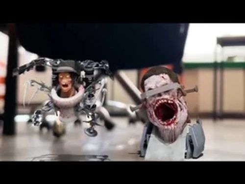 Skibidi toilet in real life 3 - Skibidi vs Сatzilla-2