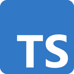 Typescript logo 2020