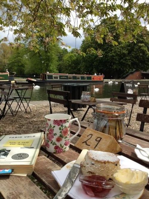 Teashop By The Canal