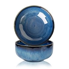 KYBSCZ Serving Bowls - 22 Ounce Bowls Set - Ceramic Bowl Set of 2-5.75 inch for Salad, Soup,Cereal Bowls for Kitchen