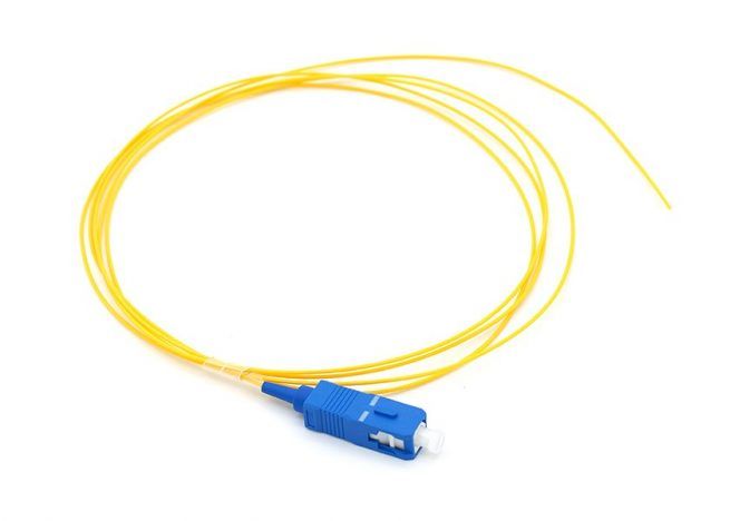 SC/UPC Fiber Optic Pigtail, Single-mode OS2 9/125, 900um Fiber