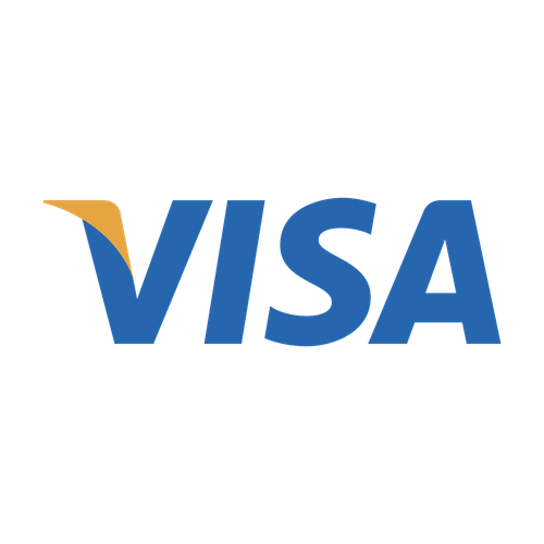 Visa Card Logo, Brand Emblem, Payment Symbol PNG Image