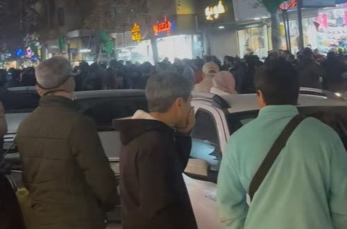 tasnim protests in qazvin