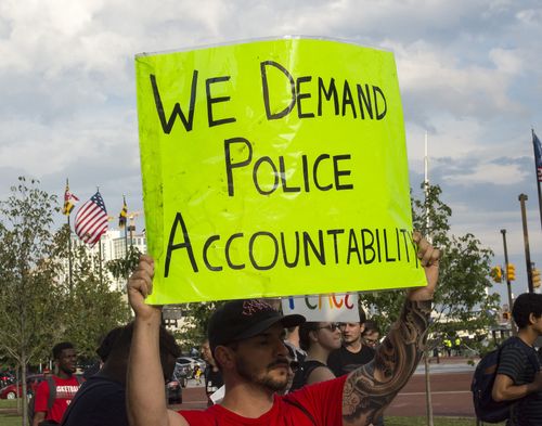 police protest