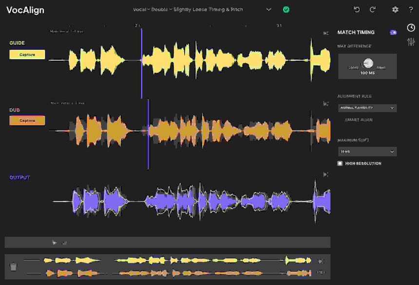 Waves Sync Vx Vs. Vocalign
