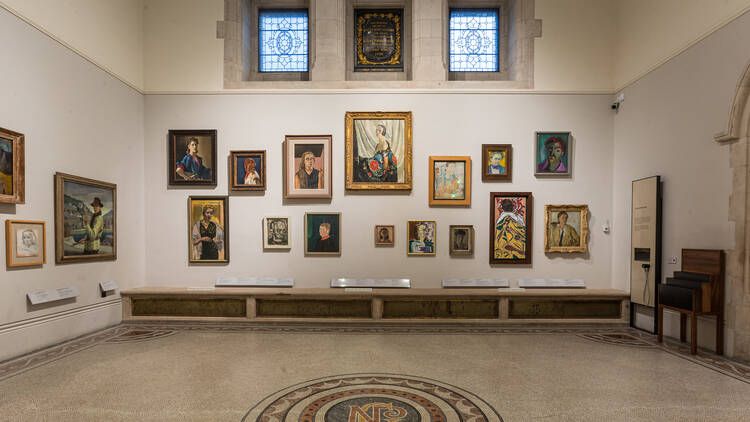 Featured exhibit at National Portrait Gallery