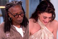 Whoopi Goldberg makes Anne Hathaway cry with powerful statement on The View - Entertainment Weekly