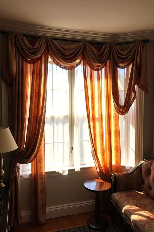 Retro Window Treatments - 22 70s Living Room Ideas