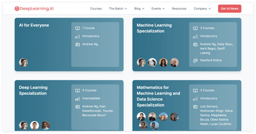 10个学习AI的网站（免费自学人工智能必备）
