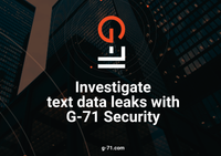 G-71 leak detection service for business, document control, emails, ...