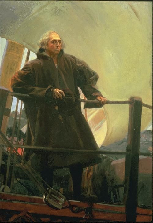 Columbus, a Man of God!