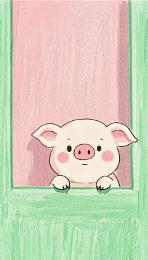 今日壁纸，猪猪来啦小猪小猪胖乎乎，壁纸一换超满足快把猪猪壁纸装到手机里，开启萌趣每一天叭！#可爱猪猪 #温暖你的猪 #可爱壁纸 - 小红书