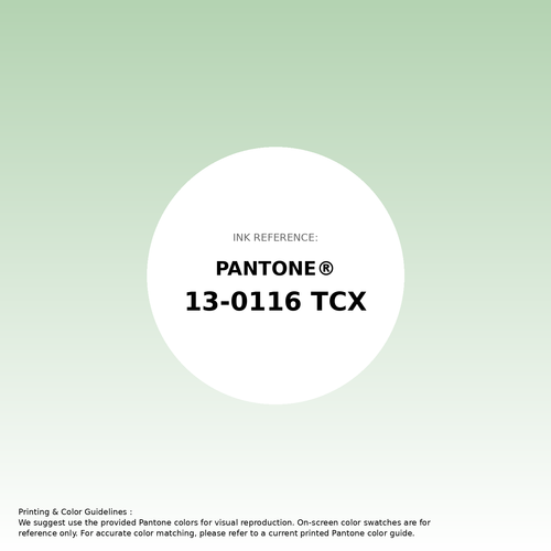 Stunning gradient artwork featuring Pantone 13-0116 Tcx Pastel Green Color | Hex color Code #b4d3b2. Beautiful color transitions perfect for modern designs and backgrounds. #gradient #colorart #design #b4d3b2