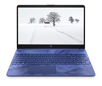 HP 15" HD Premium Laptop, Intel Celeron Quad-core Processor 2.59GHz Turbo Speed, 8GB DDR4 Memory, 128GB SSD, Ultra-Fast WiFi, Windows 11 OS (Renewed)