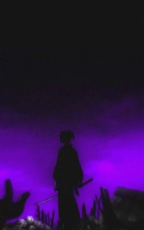 Phone Wallpaper Dark Purple, Black And Purple Anime, Black Purple Wallpaper Aesthetic, Purple Anime Wallpaper Iphone, Purple Anime Aesthetic Wallpaper, Dark Purple Black Wallpaper, Dark Purple Aesthetic Wallpaper Iphone, Black Purple Wallpaper, Dark Purple And Black Wallpaper