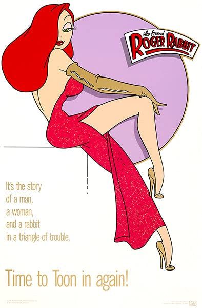 Who Framed Roger Rabbit - 1988 - Movie Poster