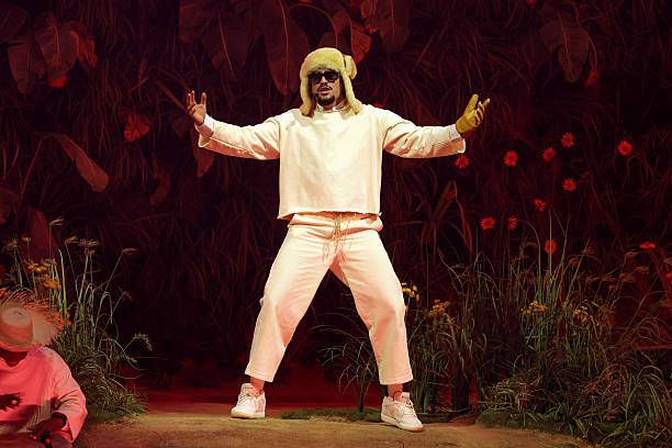 Bad Bunny performs onstage during Night One of Bad Bunny: "No Me Quiero Ir De Aqui" Residencia En El Choli at Coliseo de Puerto Rico José Miguel...