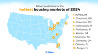 Ohio is home to three of Zillow's top 10 hottest housing markets for 2024 - Axios Columbus