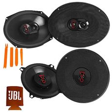 JBL STAGE3 Bundle 1-Pair Stage3 9637AM 6x9 3-Way Speakers + 1-Pair Stage3 527AM 5.25" 2-Way Speakers