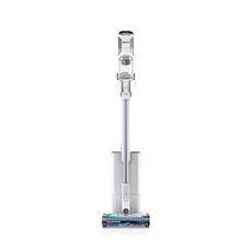 Shark IW3120 Detect Pro - Lightweight Cordless Vacuum with HEPA Filter, Portable Handheld, Charging Dock, Auto-Empty System, Crevice Tool, Ideal Stick Vacuum for Pet Hair, White/Ash Purple (Renewed)