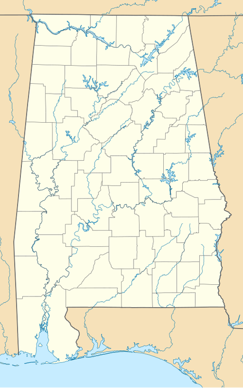 Fort Gaines (Alabama) is located in Alabama