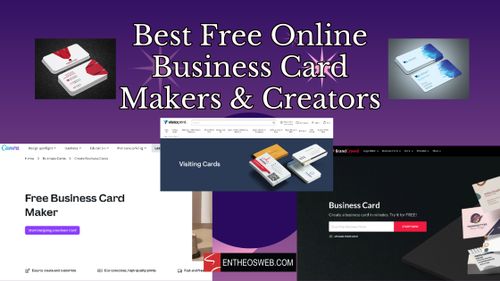 Best free online business card makers  creators