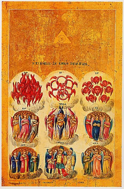 nine orders of angels