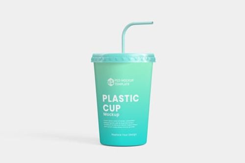 Preview: Plastic Cup Mockup