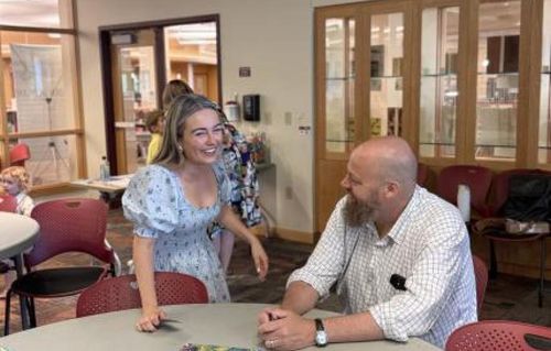 Taylor Kirkpatrick and Kelly Elliott