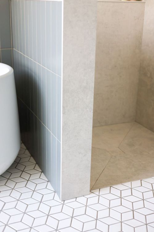 How to Choose the Right Grout Color Blue and White Bathroom Tile