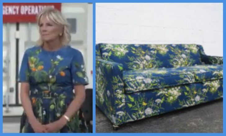 Photos: We've Found A Sofa From The 80s And It's Made Of The Same Fabric Like The Dress That ...