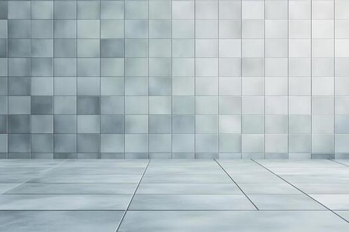 Grey Tile Wall and Floor photo